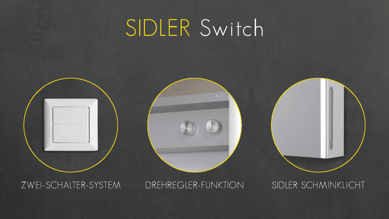 SIDLER Switch - intuitive Lichtsteuerung 